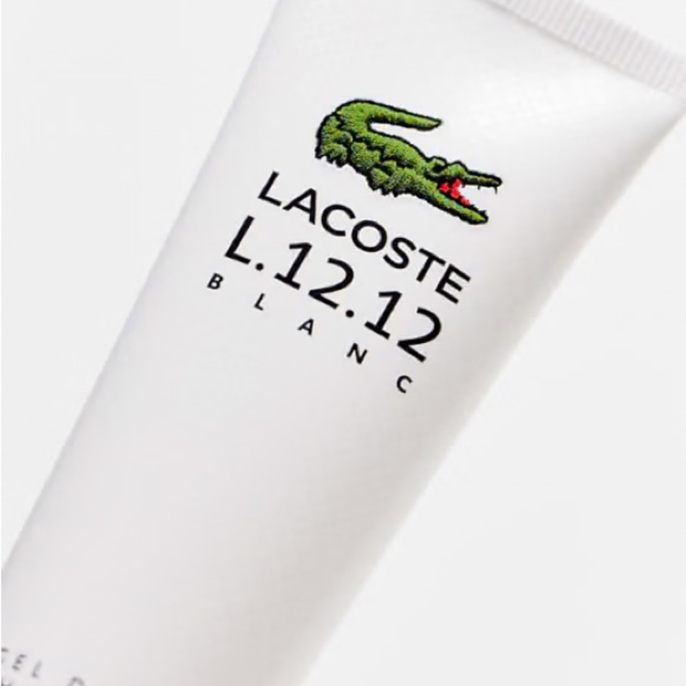 Lacoste L.12.12 Blanc Shower Gel – 100 ml (New & Unused)